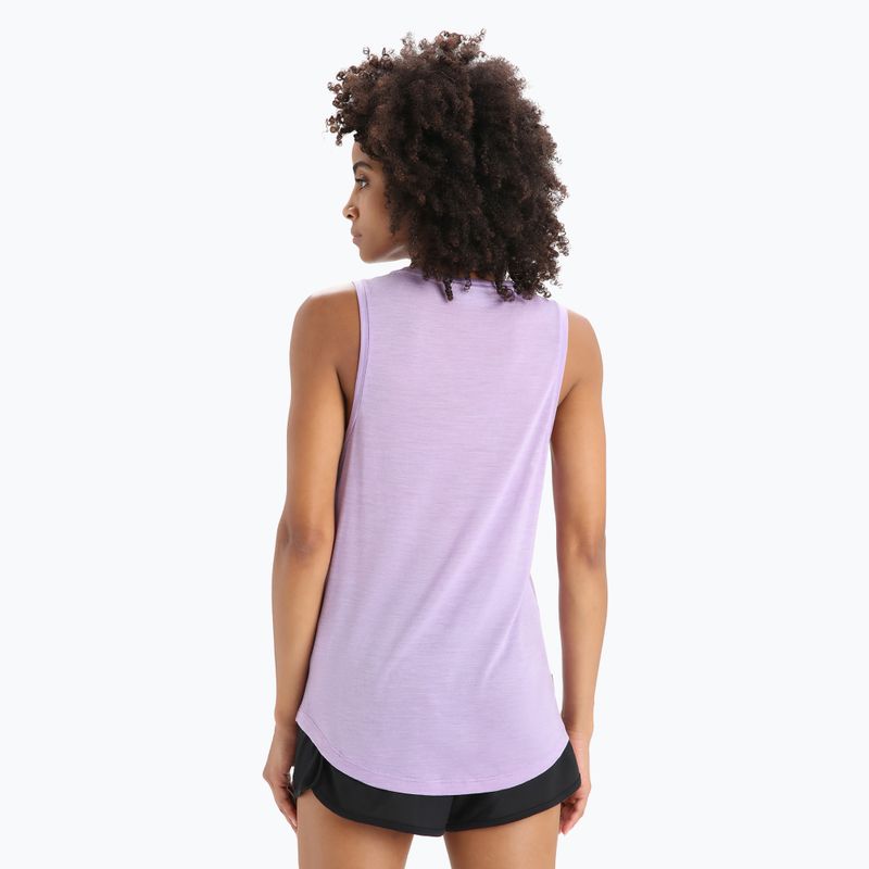 Icebreaker women's trekking t-shirt Sphere II Tank purple IB0A56EZ7361 3