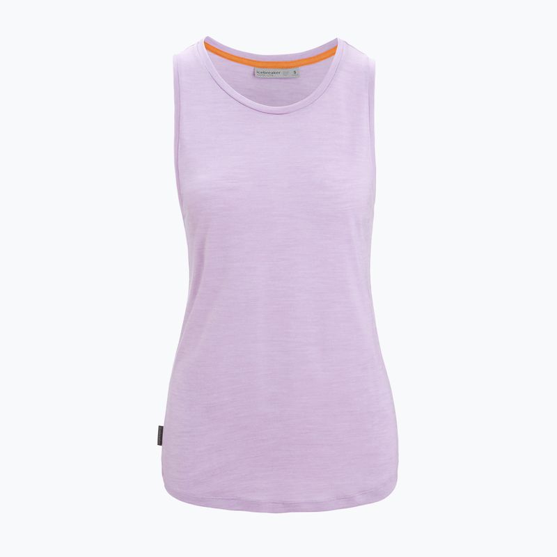 Icebreaker women's trekking t-shirt Sphere II Tank purple IB0A56EZ7361 6