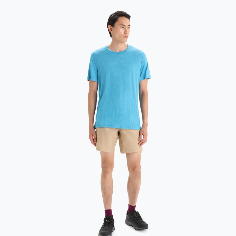 Men's Icebreaker Sphere II SS trekking shirt blue 0A56C6 2
