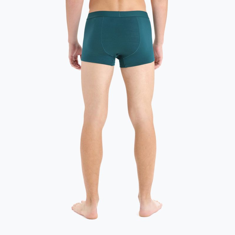 Men's thermal boxer shorts icebreaker Anatomica Cool-Lite green 105223 5