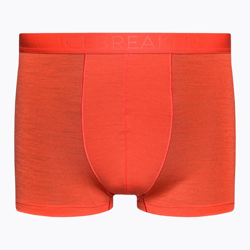Men's thermal boxer shorts icebreaker Anatomica Cool-Lite red 105223