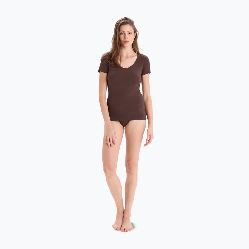 Women's thermal underwear Icebreaker Siren Bikini umber 4
