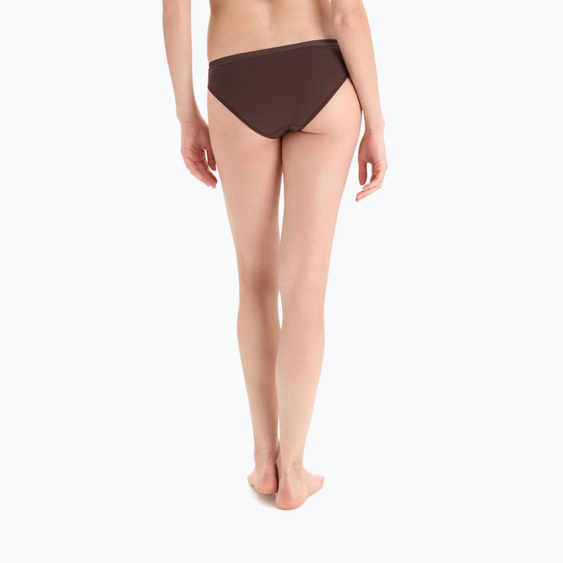 Women's thermal underwear Icebreaker Siren Bikini umber 5