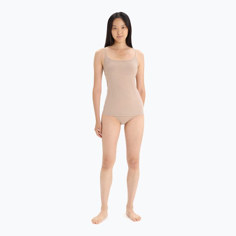 Icebreaker Siren Hipkini women's thermal briefs beige 104704 5