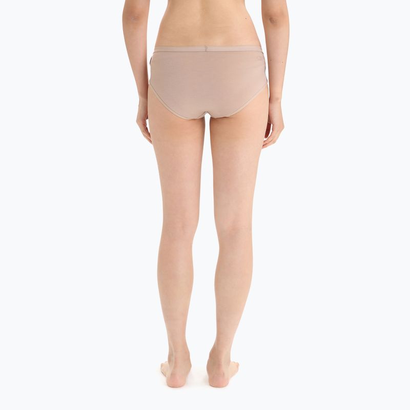 Icebreaker Siren Hipkini women's thermal briefs beige 104704 6