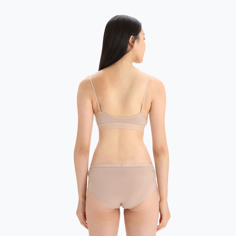 Thermal sports bra icebreaker Merino 150 Siren Bra Inserts praline 5