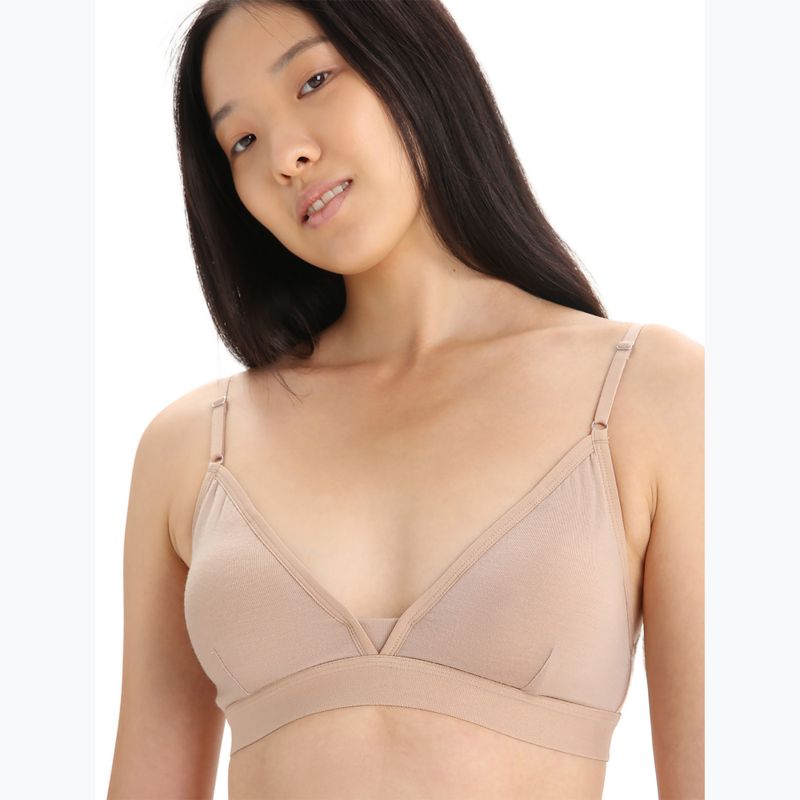 Thermal sports bra icebreaker Merino 150 Siren Bra Inserts praline 6