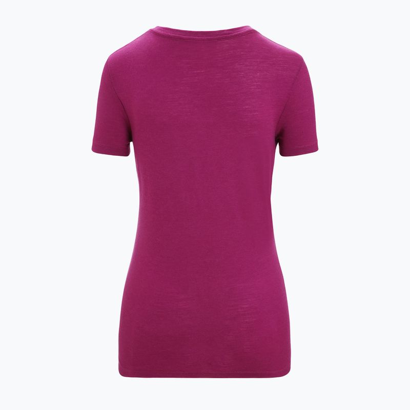 Icebreaker Tech Lite II SS women's trekking shirt purple 7