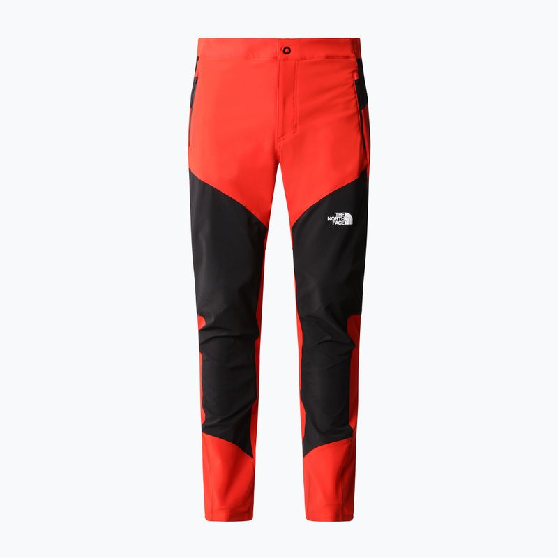 Men's trekking trousers The North Face Felik Slim Tapered red/black NF0A825WWU51