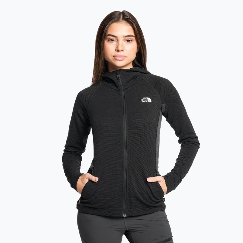 Women's trekking sweatshirt The North Face AO Full Zip Hoodie black NF0A8264KT01