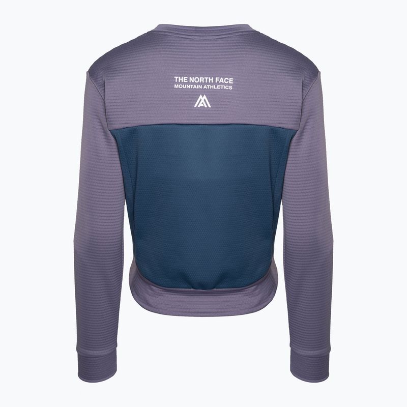Women's trekking sweatshirt The North Face Ma Crew Neck Fleece purple-blue NF0A824QIJV1 2