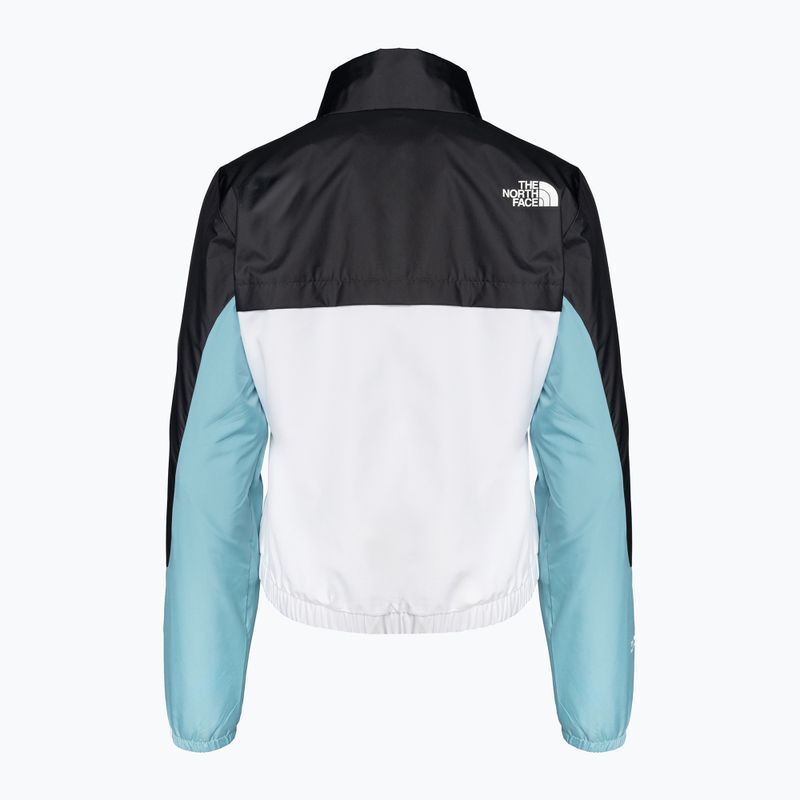 Women's wind jacket The North Face MA Wind Full Zip white-grey-blue NF0A825DIKF1 2