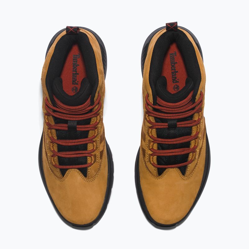 Timberland men's Euro Trekker Mid Leather wheat nubuck shoes 15