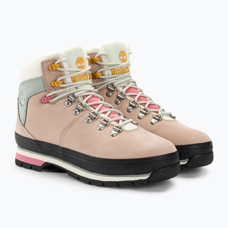 Women's trekking boots Timberland Euro Hiker F/L Wp Boot light beige nubuck 4