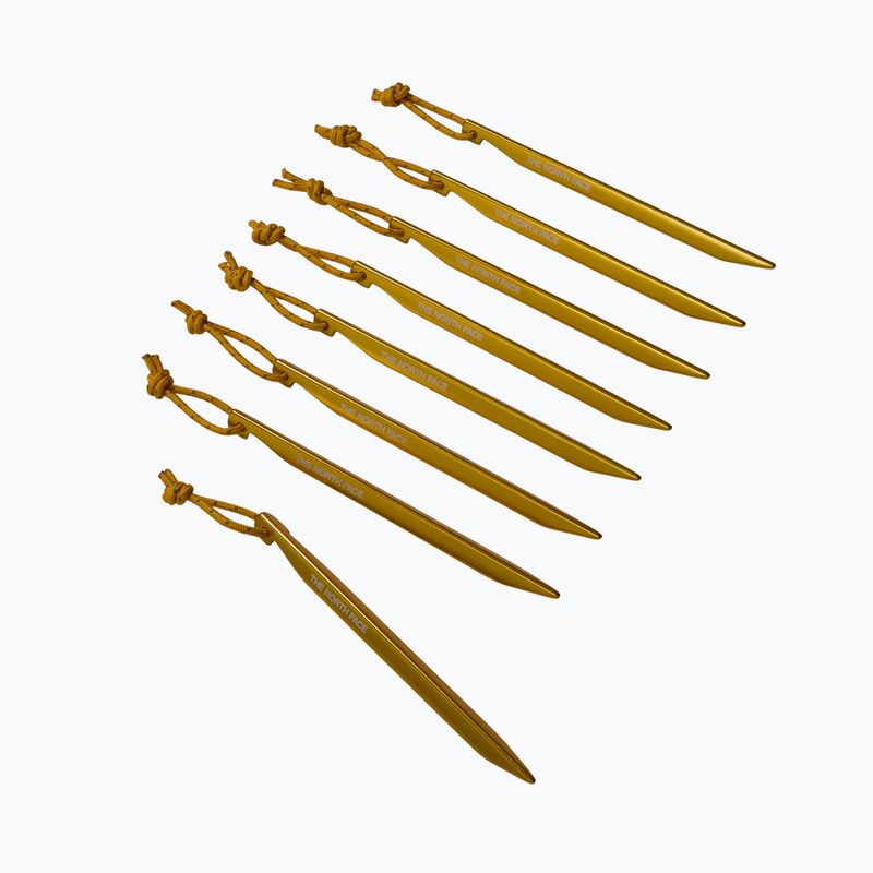 Tent pegs The North Face V-Stake M 8 pcs summit gold