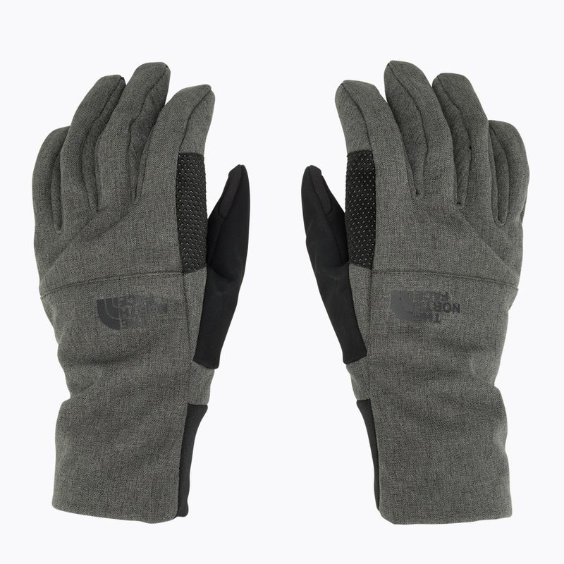 Men's trekking gloves The North Face Apex Etip dark grey heather 3
