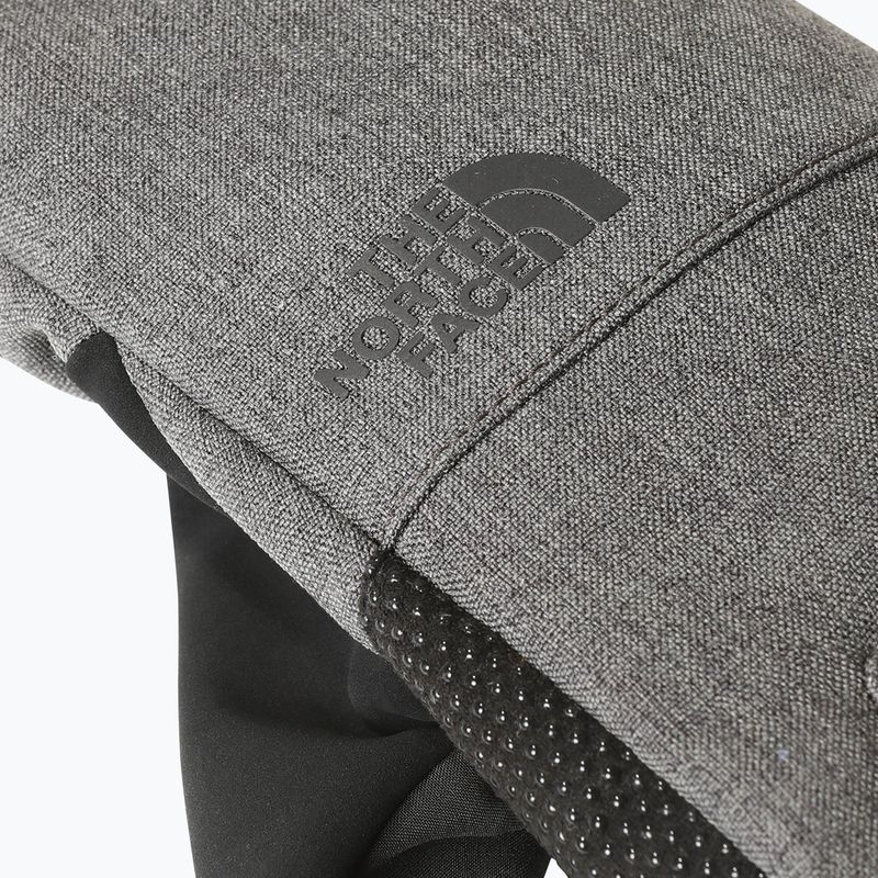 Men's trekking gloves The North Face Apex Etip dark grey heather 6