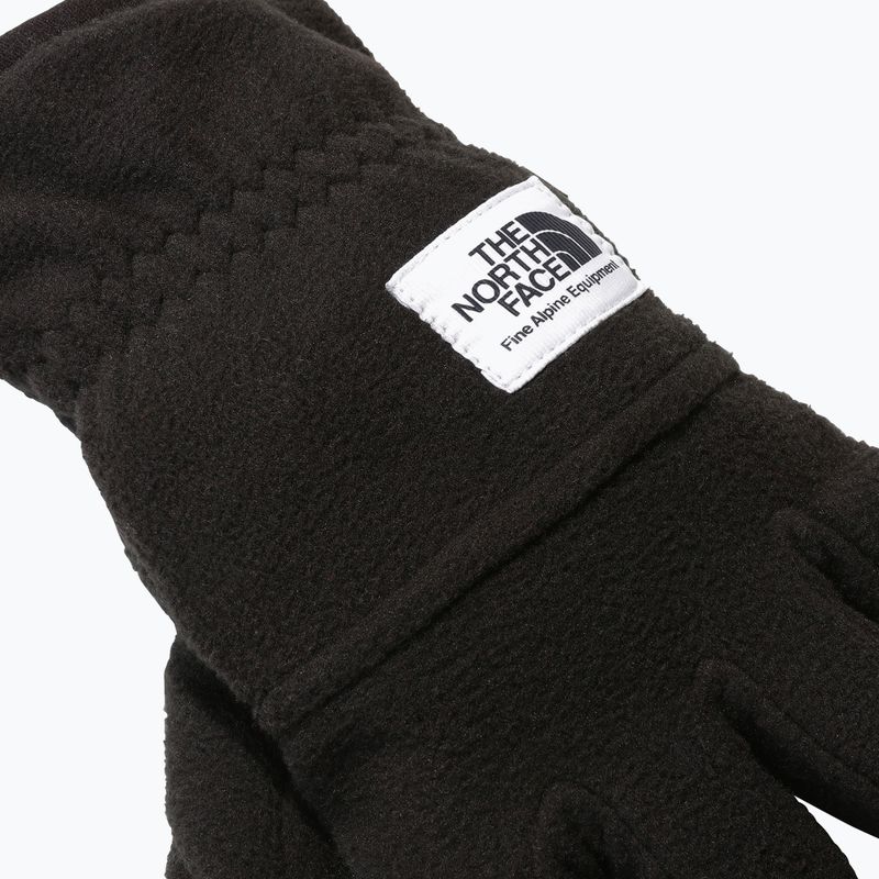 Men's trekking gloves The North Face Etip Hw Fleece black 2