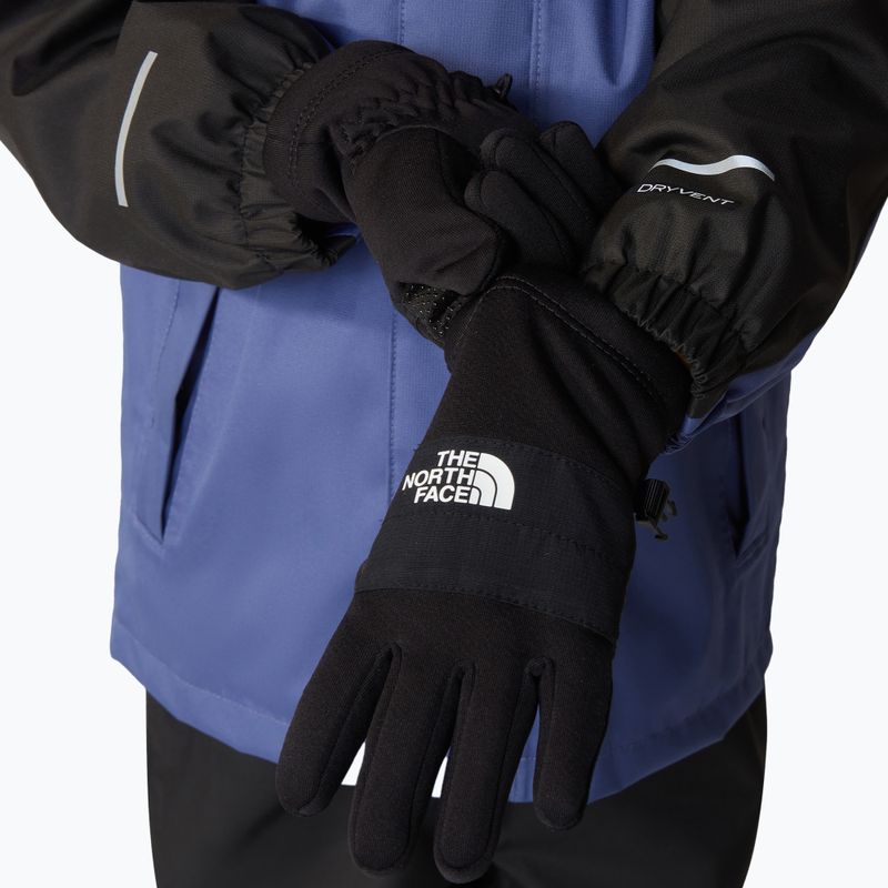 Children's trekking gloves The North Face Kids Sierra Etip black 4