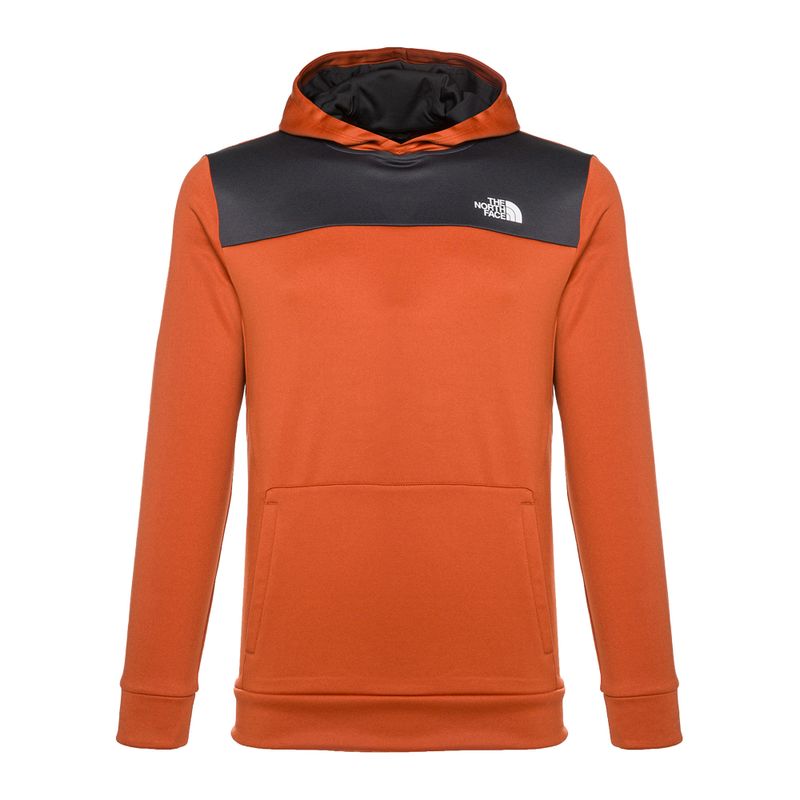 Men's trekking sweatshirt The North Face Reaxion Fleece P/O Hoodie orange NF0A7ZA8IMW1