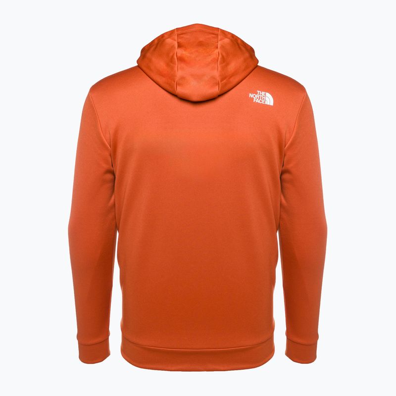 Men's trekking sweatshirt The North Face Reaxion Fleece P/O Hoodie orange NF0A7ZA8IMW1 2