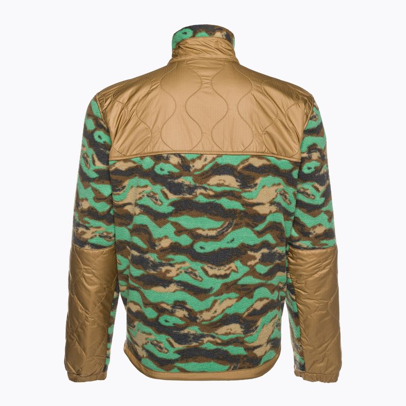 Men's trekking sweatshirt The North Face Royal Arch FZ brown and green NF0A7UJBIOO1 7