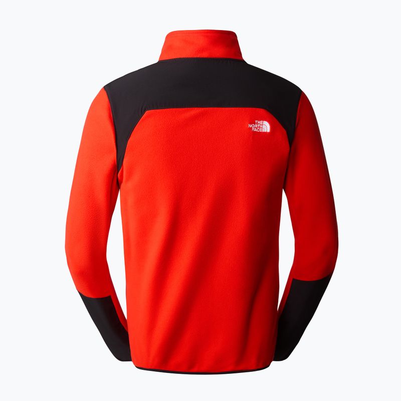 Men's trekking sweatshirt The North Face Glacier Pro FZ red NF0A5IHSWU51 2