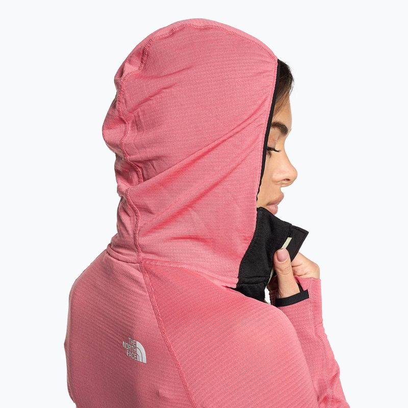 Women's fleece sweatshirt The North Face Bolt Polartec Hoodie black and pink NF0A825JWV51 3