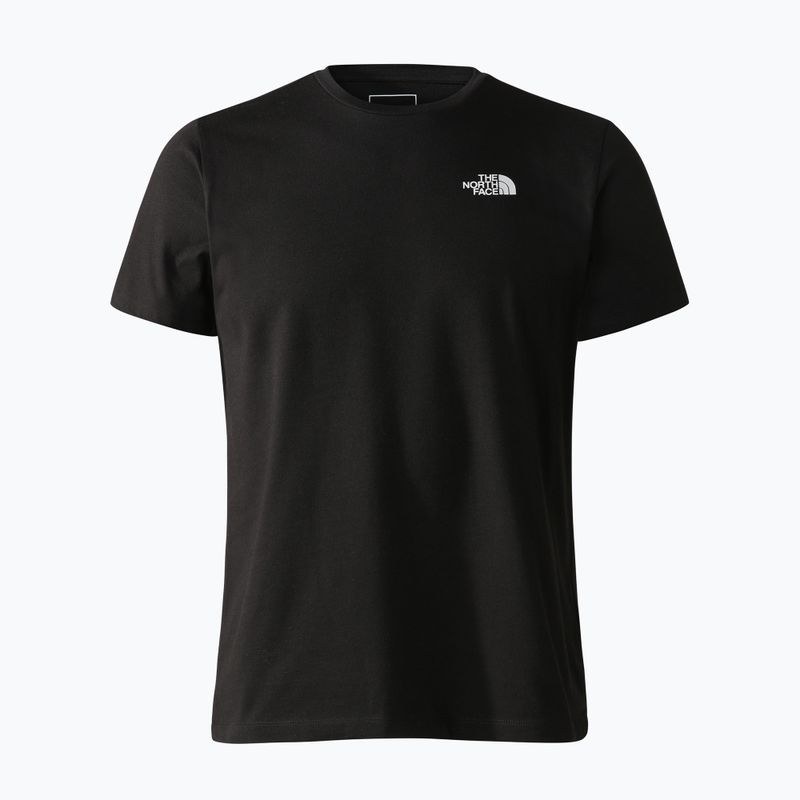 Men's trekking t-shirt The North Face Foundation Graphic black NF0A55EFUV11
