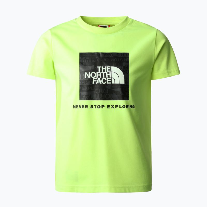 Children's trekking shirt The North Face S/S Redbox yellow NF0A82E98NT1