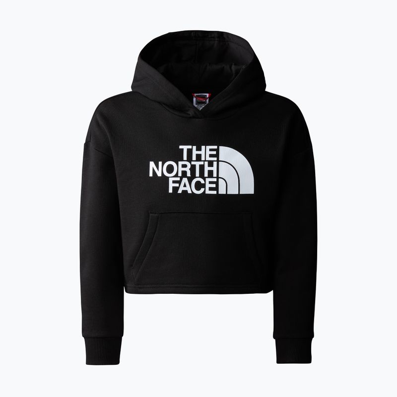 The North Face Drew Peak Light Hoodie children's trekking sweatshirt black NF0A82EJJK31