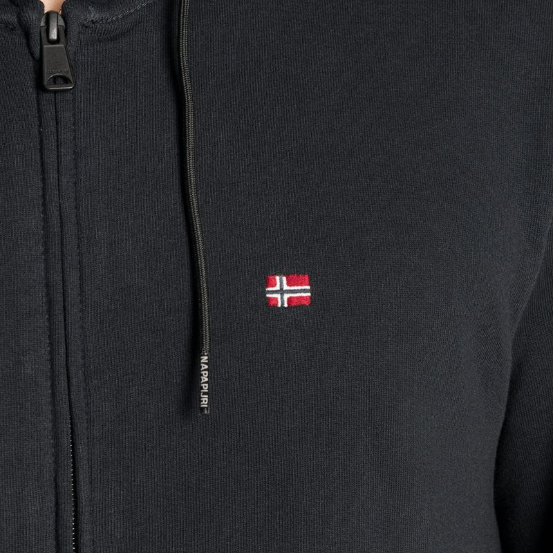Men's Napapijri Balis Fzh Sum sweatshirt black 3
