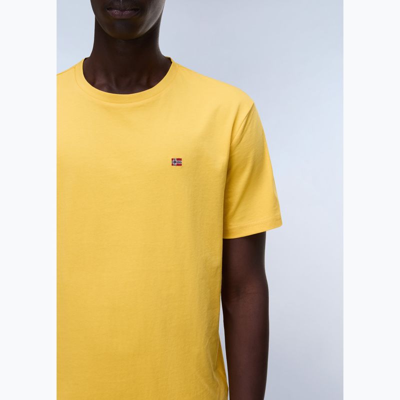 Men's T-shirt Napapijri Salis yolk yellow y0z 3