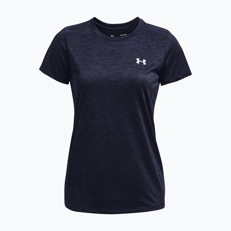 Under Armour Tech SSC women's training t-shirt midnight navy/cadet/metallic silver 4