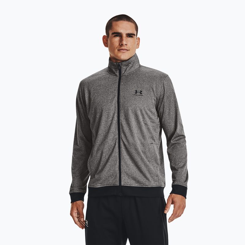 Under Armour Sportstyle Tricot grey men's training sweatshirt 1329293