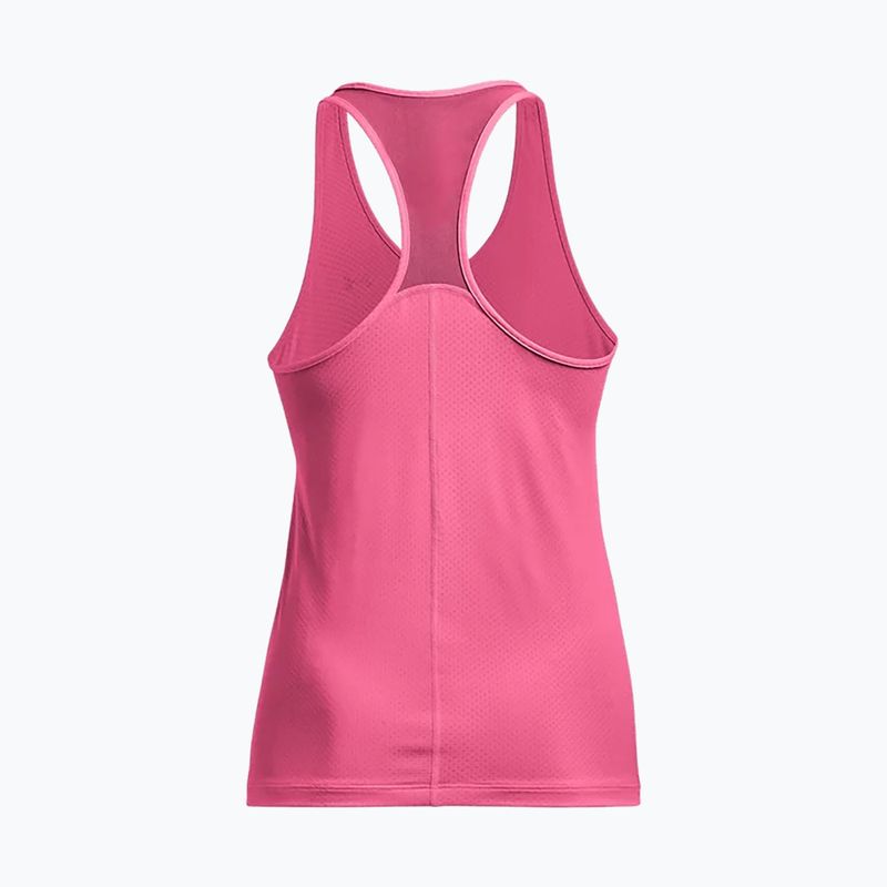 Under Armour HeatGear Armour Racer Women's Training Tank Top Pink 1328962 6