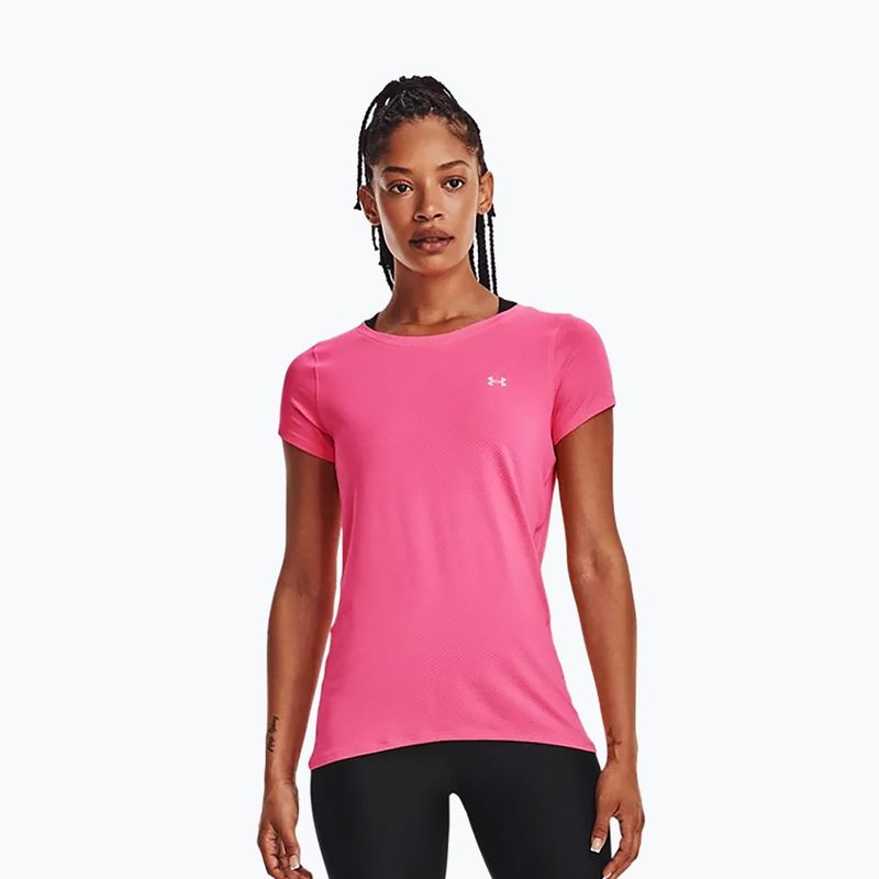 Under Armour UA HG Armour SS women's training t-shirt pink 1328964 3