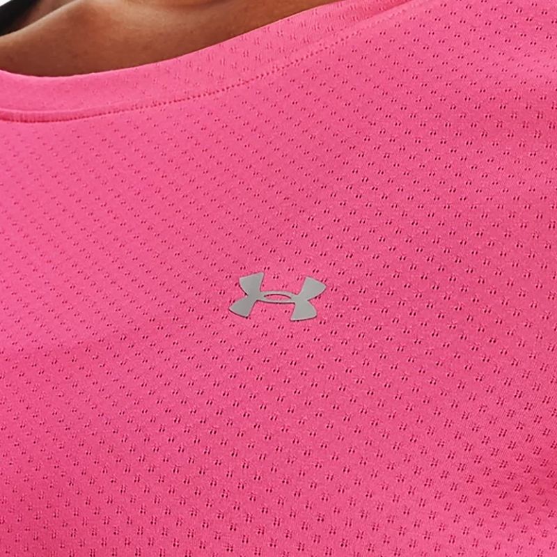 Under Armour UA HG Armour SS women's training t-shirt pink 1328964 6