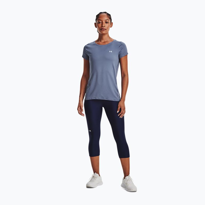 Under Armour HeatGear Armour women's training T-shirt blue 1328964 2