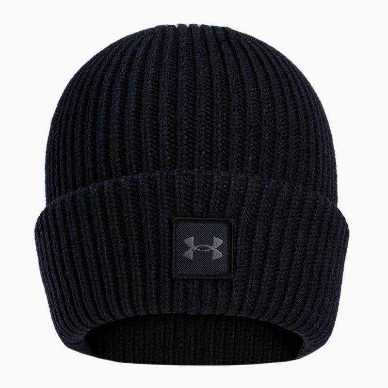 Under Armour men's winter cap Ua Halftime Ribbed black 1373092 2