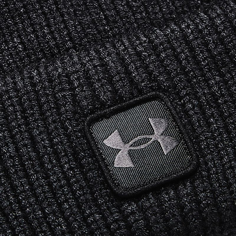 Under Armour men's winter cap Ua Halftime Ribbed black 1373092 5