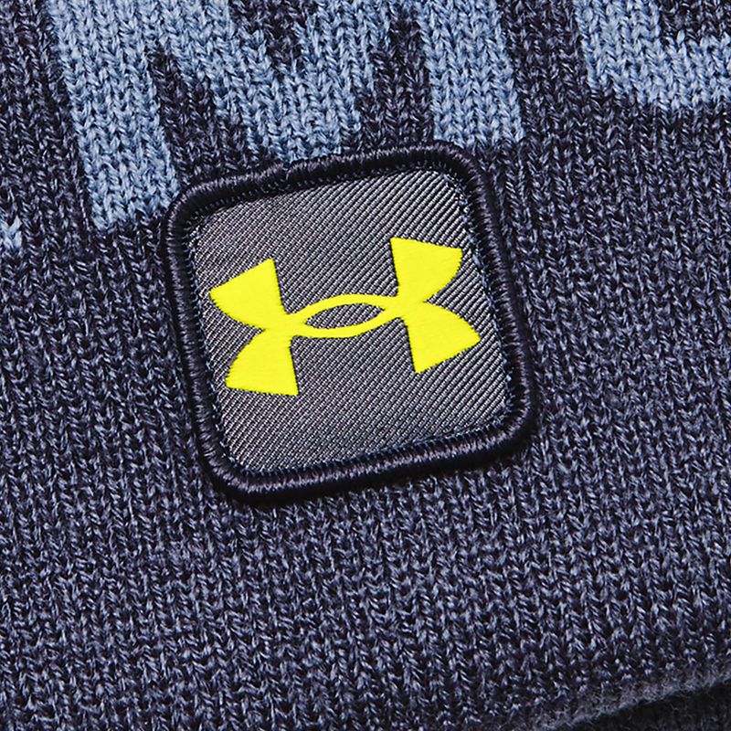 Under Armour men's winter cap Ua Halftime Fleece Pom navy blue 1373093 5