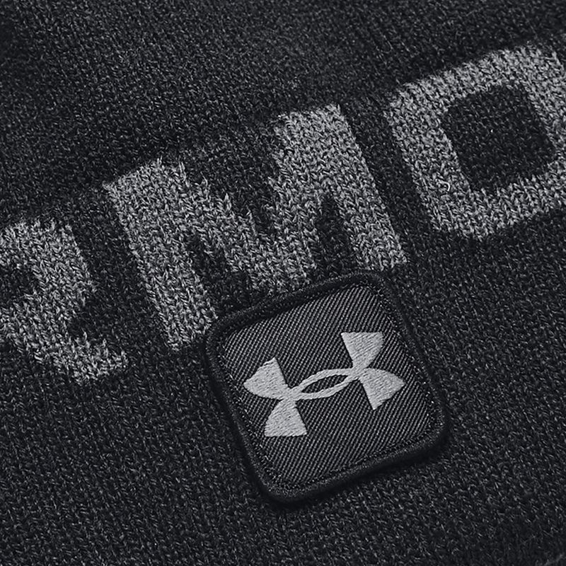 Under Armour men's winter cap Ua Halftime Fleece Pom black 1373093 5