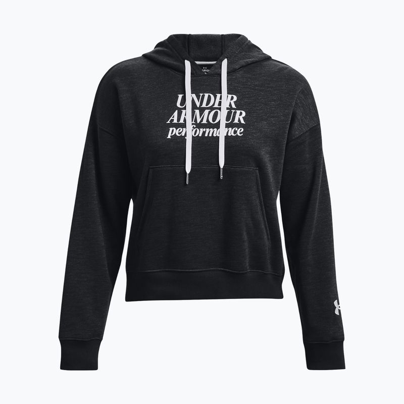 Under Armour Essential Script women's hoodie black 1374107