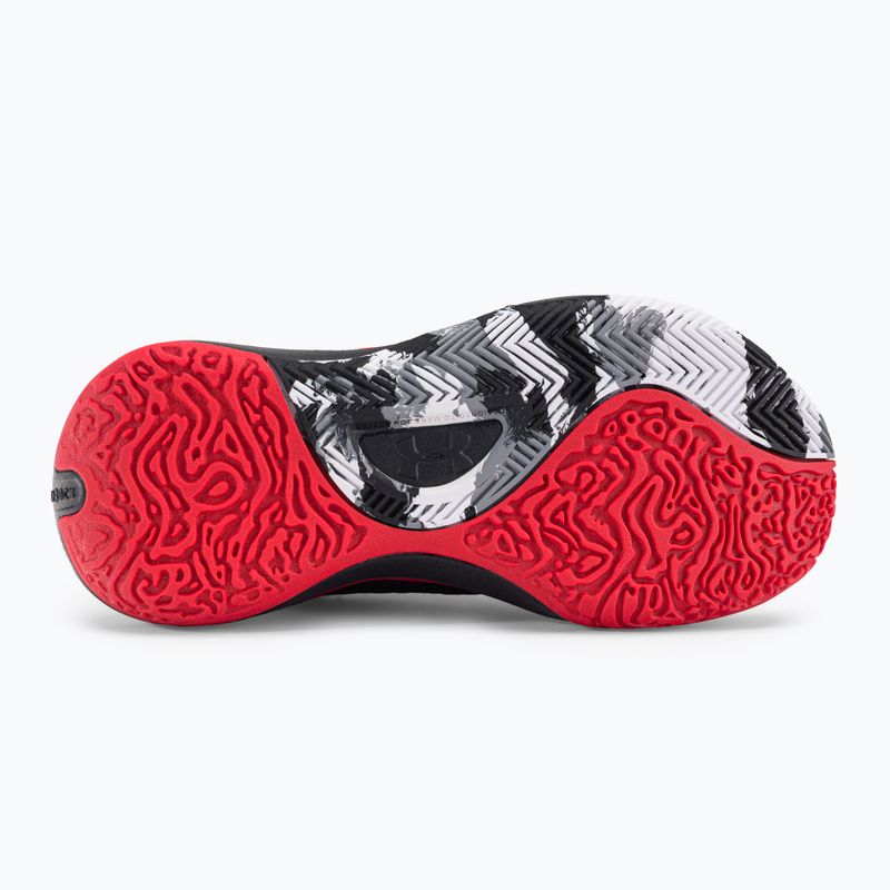 Under Armour GS Lockdown 6 children's basketball shoes red 3025617 5