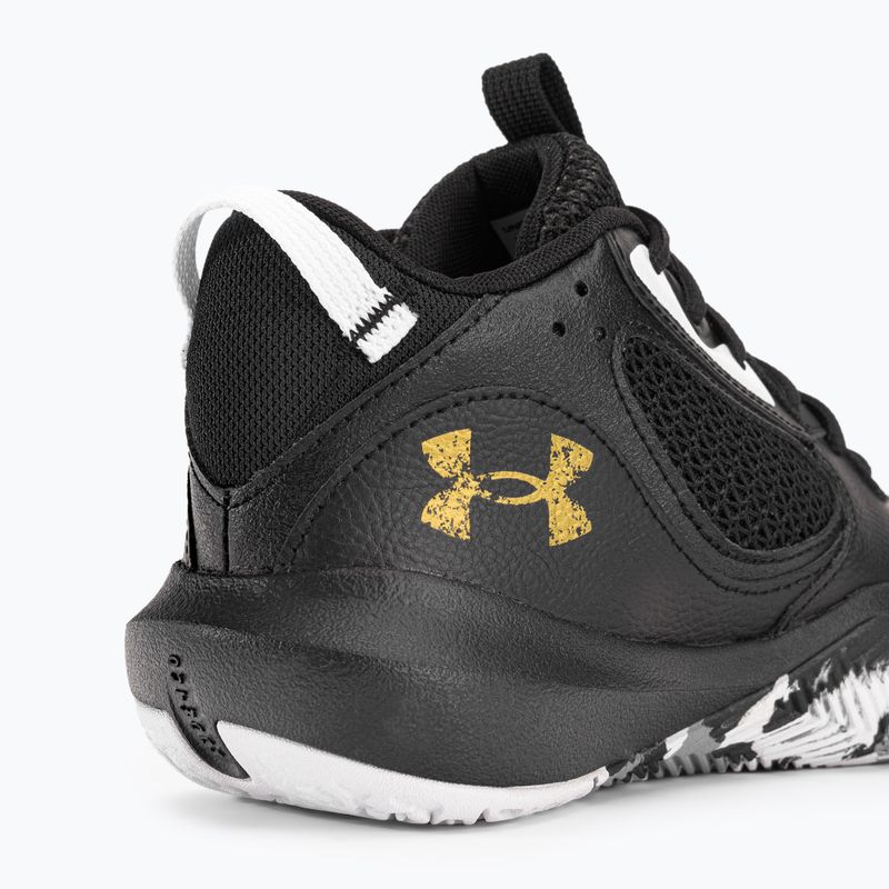 Under Armour GS Lockdown 6 children's basketball shoes black 3025617 8