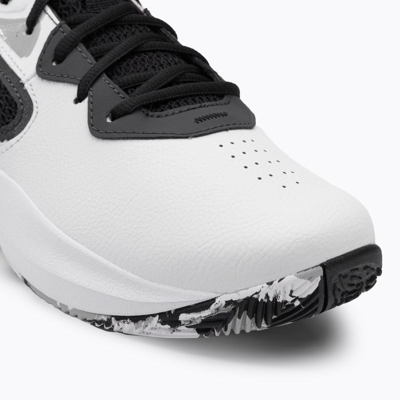 Under Armour Lockdown 6 men's basketball shoes white and grey 3025616-101 7