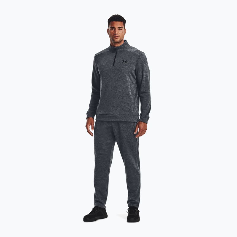 Under Armour Armour Fleece 1/4 Zip men's training sweatshirt pitch gray/black 2