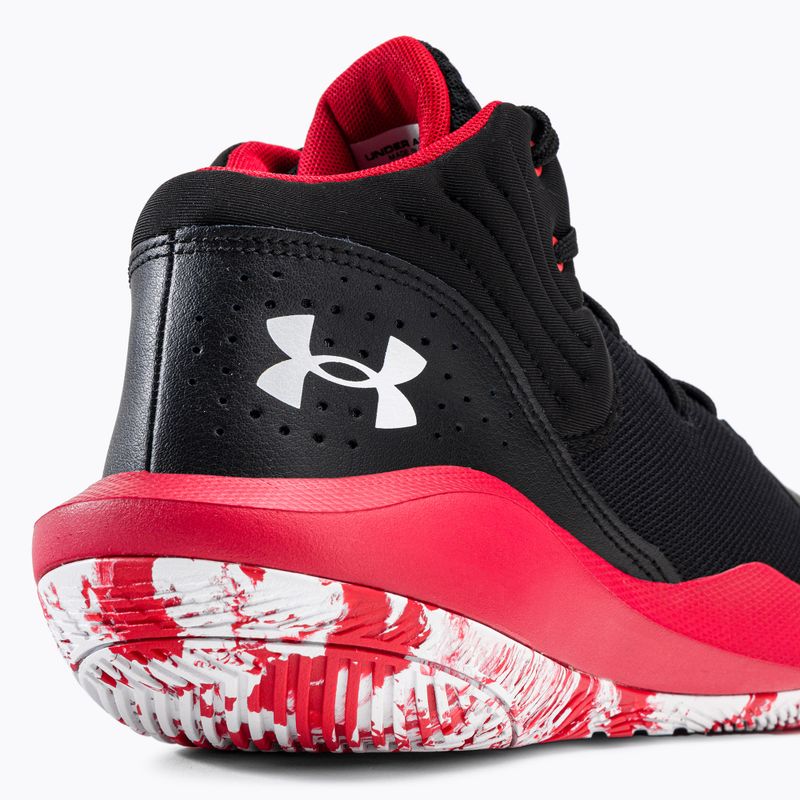 Under Armour men's basketball shoes Jet '21 002 black/red 3024260-002 8