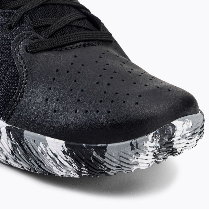 Under Armour men's basketball shoes black and white Jet '21 3024260-006 7